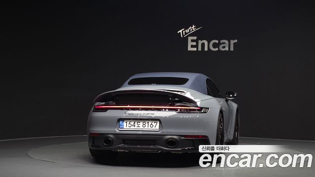 Porsche 911 (992) Carrera 4 GTS Cabriolet 2023 — фото 4