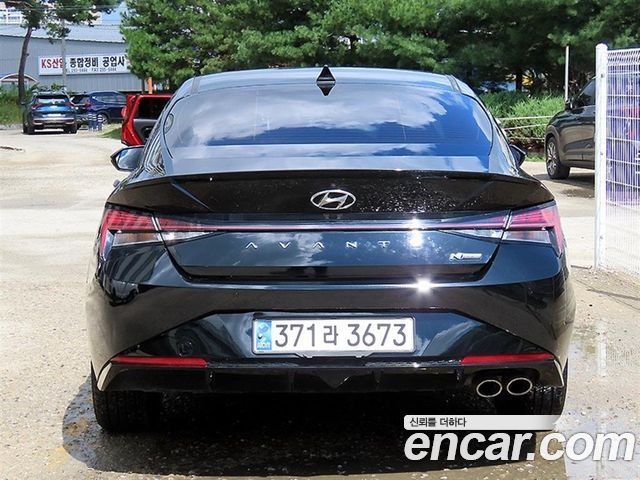 Hyundai Avante (CN7) 1.6 Turbo N Line Inspiration 2021 — фото 4