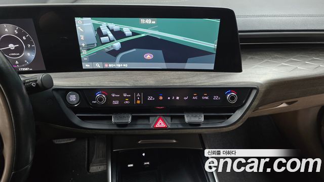 Kia K8 2.5 Gasoline 2WD Noblesse 2022 — фото 17
