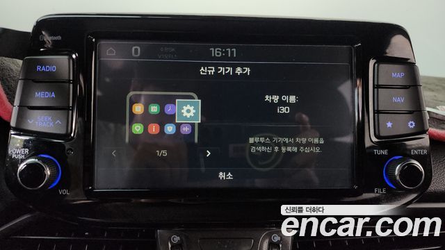 Hyundai i30 (PD) 1.6 Turbo N Line 2019 — фото 30