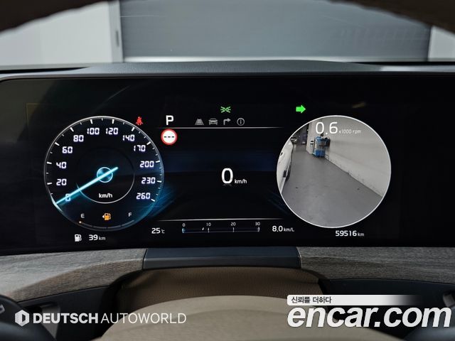 Kia K8 2.5 Gasoline 2WD Noblesse 2022 — фото 8