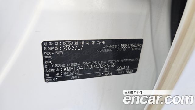 Hyundai Sonata The Edge (DN8) 2.0 LPG(Rent) Business 1 2024 — фото 30