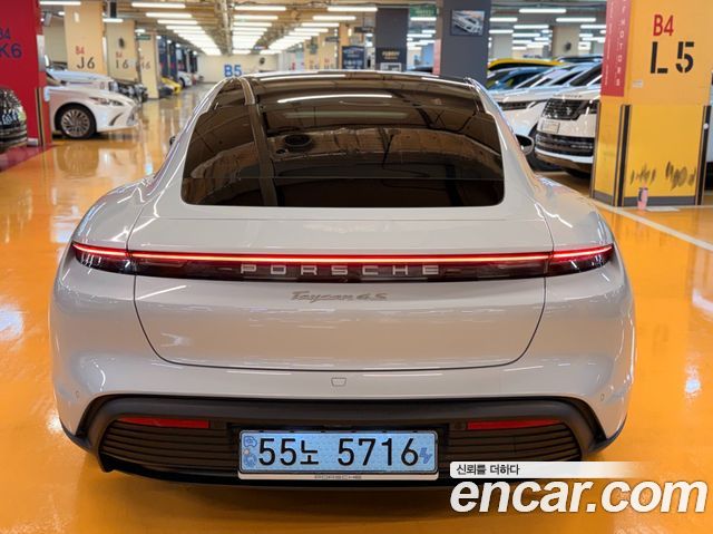 Porsche Taycan 4S 2021 — фото 2