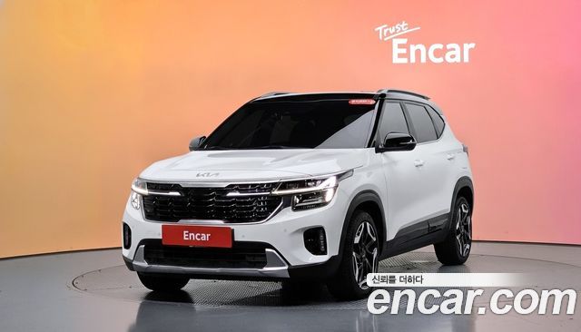Kia Seltos Gasoline 1.6 Turbo 2WD Signature 2023 — фото 1