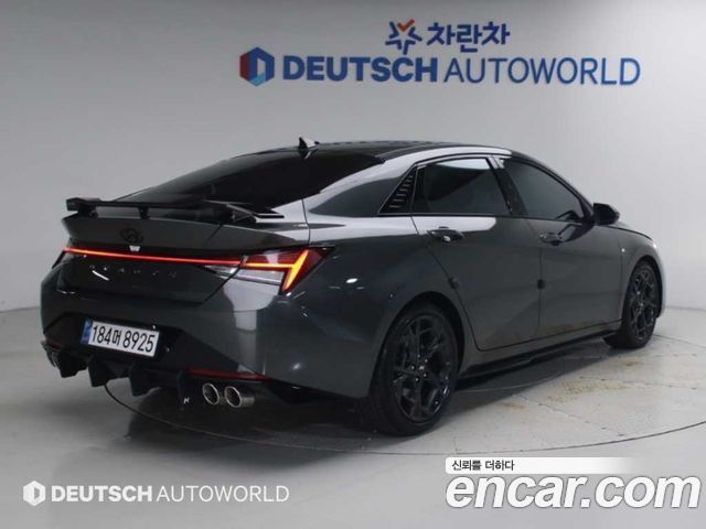 Hyundai Avante (CN7) 1.6 Turbo N Line Inspiration 2021 — фото 2
