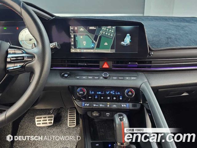 Hyundai Avante (CN7) 1.6 Turbo N Line Inspiration 2021 — фото 18