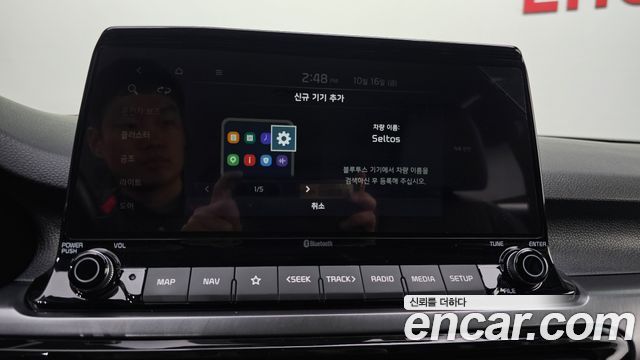 Kia Seltos Gasoline 1.6 Turbo 2WD Signature 2022 — фото 30
