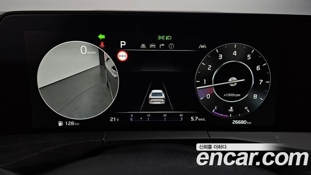 Kia K8 2.5 Gasoline 2WD Noblesse 2023 — фото 8