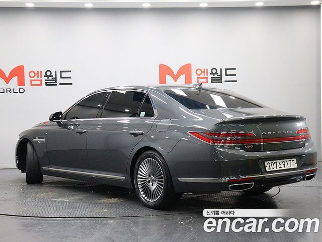 Genesis G90 3.8 AWD Luxury 2021 — фото 3
