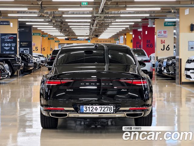 Genesis G90 (RS4) Gasoline 3.5 Turbo e-S/C AWD LWB 2023 — фото 4