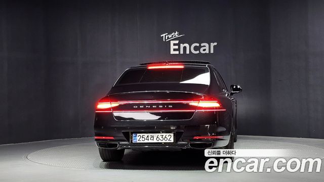 Genesis G90 (RS4) Gasoline 3.5 Turbo e-S/C AWD Black 2025 — фото 4