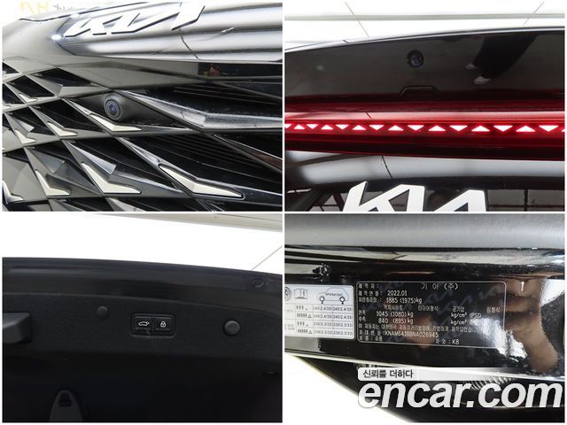Kia K8 2.5 Gasoline 2WD Signature 2022 — фото 22