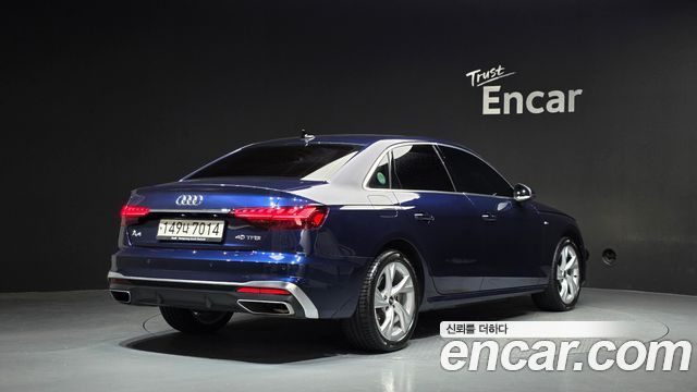 Audi A4 (B9) 40 TFSI Premium 2021 — фото 2