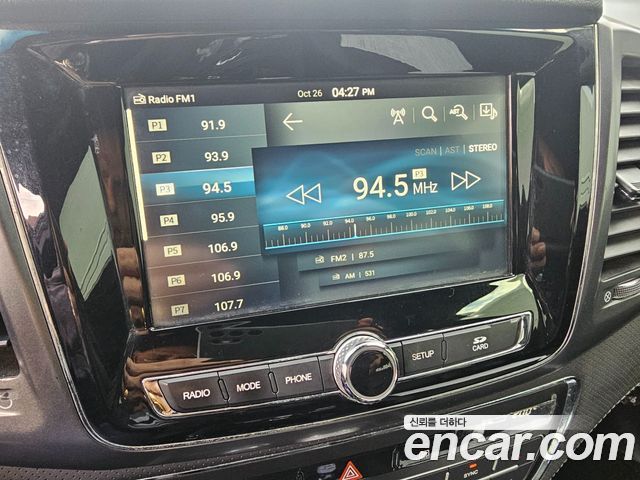 KG Mobility (SsangYong) Rexton Sports Khan Diesel 2.2 4WD Prestige 2021 — фото 14