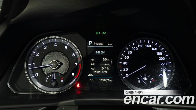 Hyundai Sonata (DN8) 2.0 LPG(rental car) Style 2022 — фото 8