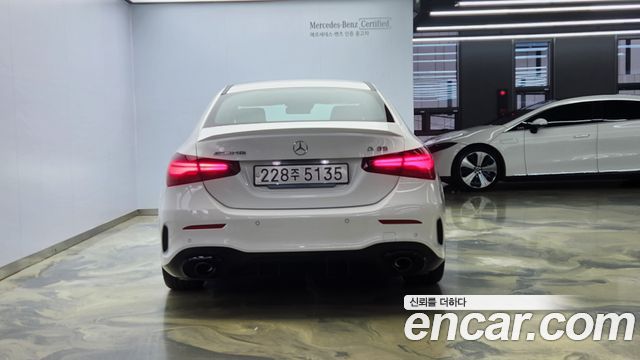 Mercedes-Benz A-Class (W177) AMG A35 S AMG 4MATIC Sedan 2024 — фото 4