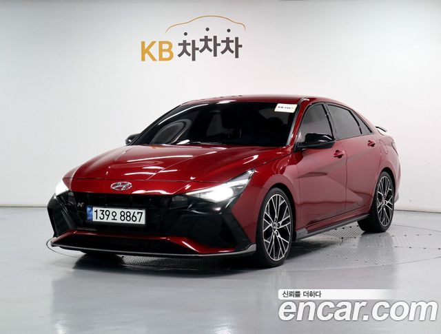 Hyundai Avante (CN7) 2.0 N 2022 — фото 1