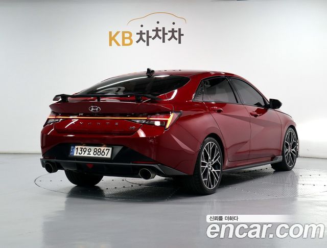 Hyundai Avante (CN7) 2.0 N 2022 — фото 3