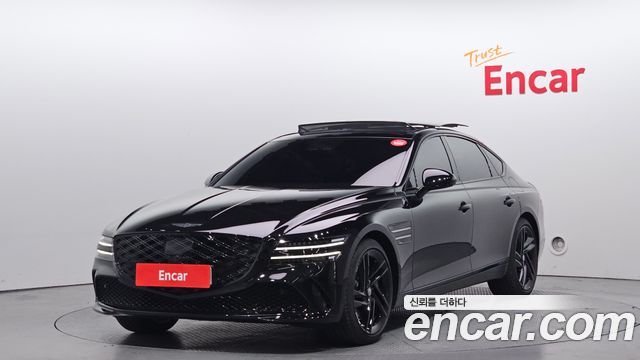 Genesis G80 (RG3) Gasoline 2.5 Turbo AWD Black 2026 — фото 1