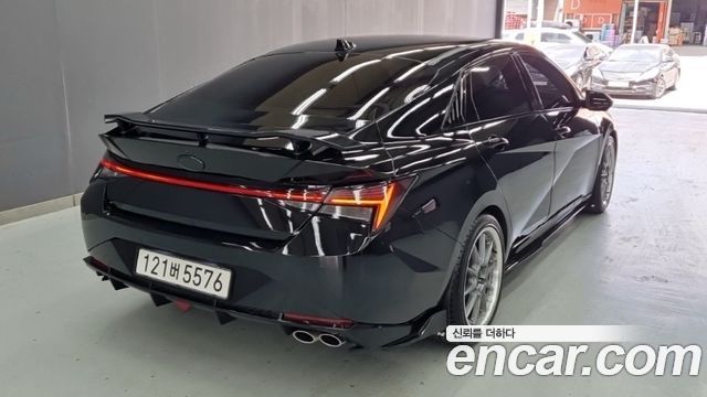 Hyundai Avante (CN7) 1.6 Turbo N Line Inspiration 2021 — фото 2
