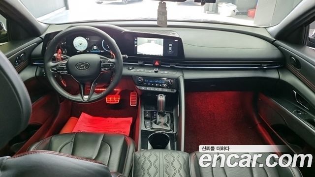 Hyundai Avante (CN7) 1.6 Turbo N Line Inspiration 2021 — фото 7