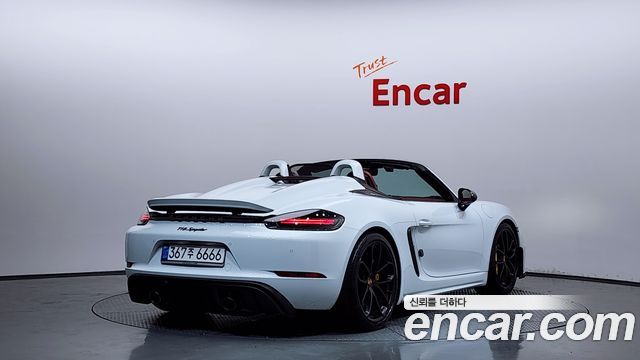Porsche 718 Boxster 4.0 Spyder 2020 — фото 2