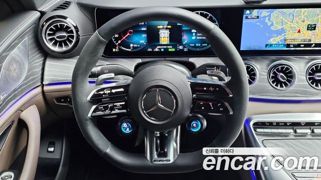 Mercedes-Benz AMG GT 4Door 43 4MATIC+ Dynamic golden daylight 2023 — фото 13