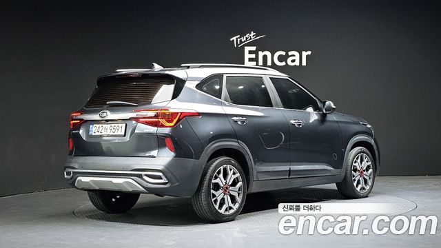 Kia Seltos Gasoline 1.6 Turbo 2WD Signature 2022 — фото 2