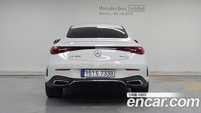 Mercedes-Benz CLE-Class (C236) CLE450 4MATIC Coupe 2024 — фото 4