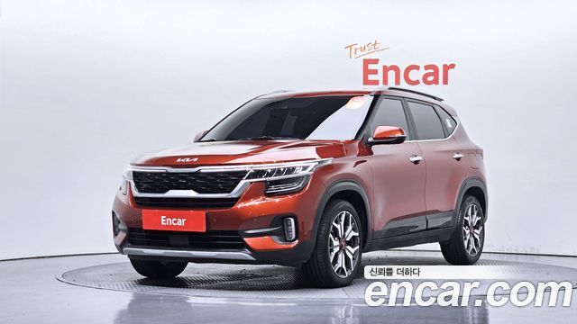 Kia Seltos Gasoline 1.6 Turbo 2WD Signature 2022 — фото 1