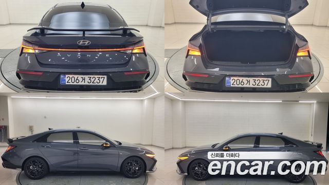 Hyundai Avante Hybrid (CN7) Inspiration N Line 2025 — фото 3