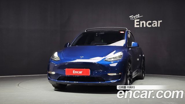 Tesla Model Y Long Range AWD 2021 — фото 3