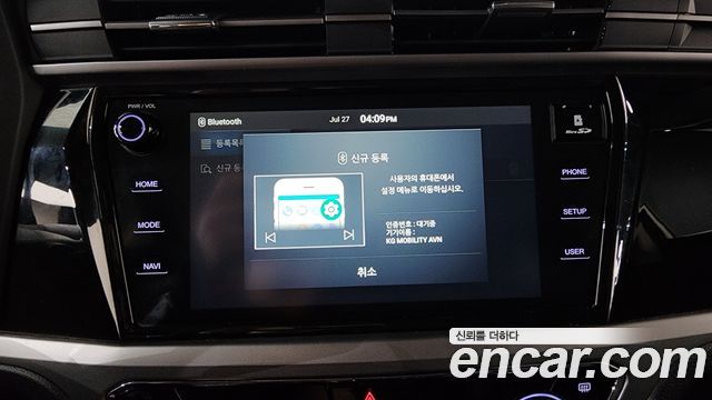KG Mobility (SsangYong) Beautiful Korando Gasoline 1.5 2WD C5 Plus 2021 — фото 32
