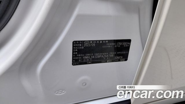 Hyundai Sonata (DN8) 2.0 LPG(rental car) Premium 2023 — фото 29