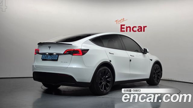 Tesla Model Y Long Range AWD 2021 — фото 2