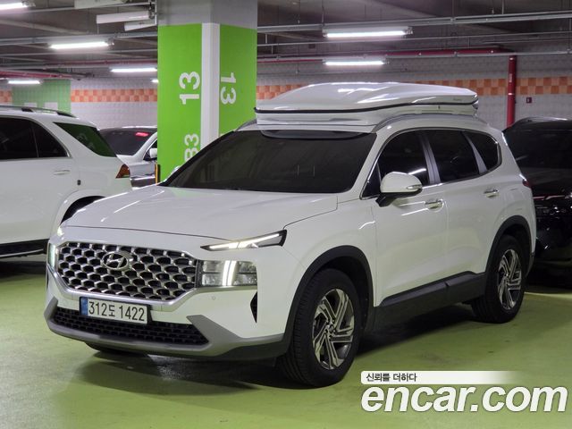 Hyundai Santa Fe Gasoline 2.5T 2WD Premium 2021 — фото 2