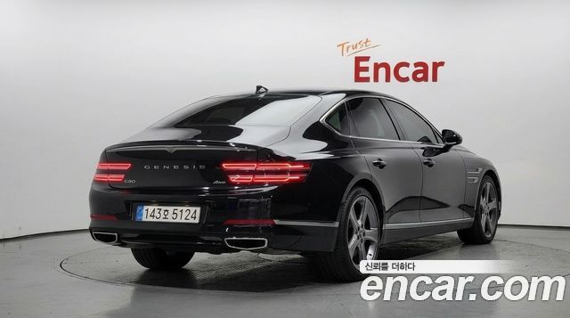 Genesis G80 (RG3) Gasoline 3.5 Turbo AWD 2021 — фото 2