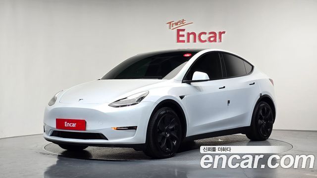 Tesla Model Y Long Range AWD 2021 — фото 1