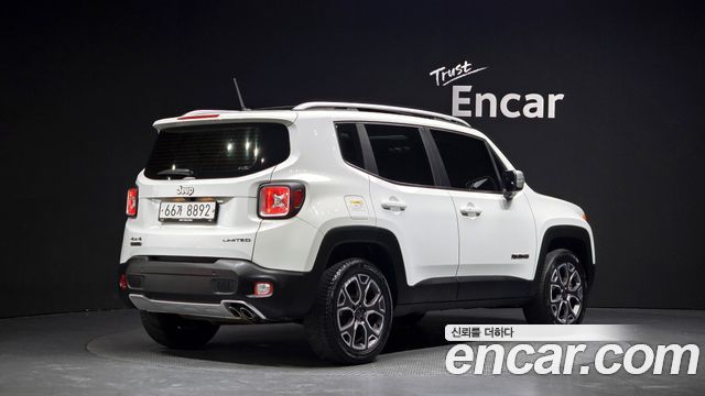 Jeep Renegade 2.0 Diesel Limited AWD 2017 — фото 2