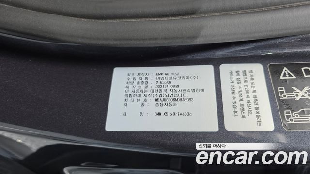 BMW X5 (G05) xDrive 30d M Sport 2021 — фото 35