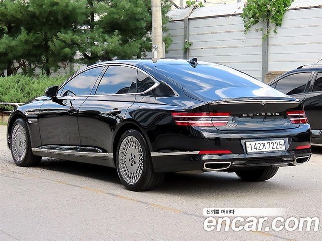 Genesis G80 (RG3) Gasoline 2.5 Turbo AWD 2021 — фото 3