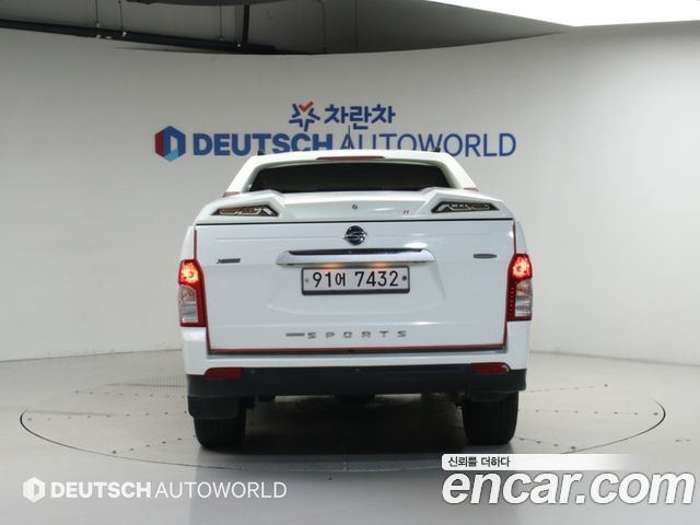 KG Mobility (SsangYong) Korando Sport 2.2 EXTREME 4WD 2017 — фото 4