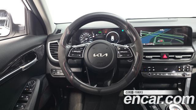 Kia Seltos Gasoline 1.6 Turbo 2WD Signature 2023 — фото 12