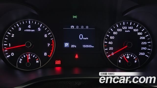 Kia K5 (II) 2.0 LPI Rental Car Prestige 2020 — фото 8