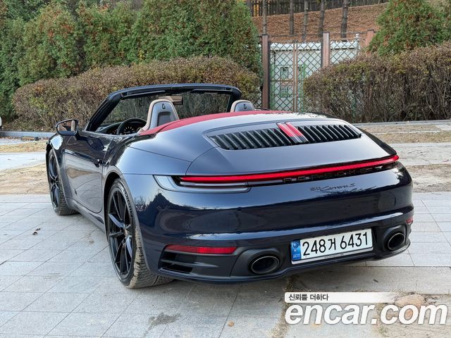 Porsche 911 (992) Carrera S Cabriolet 2021 — фото 3