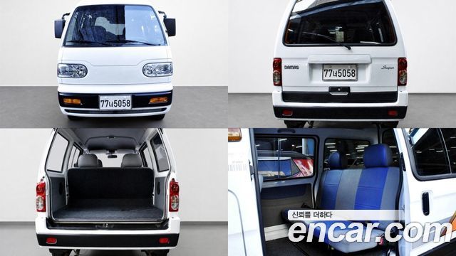 Chevrolet Damas 5-Seater Coach Super