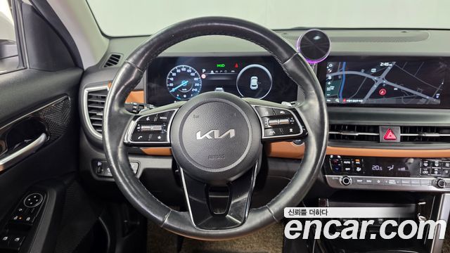 Kia Seltos Gasoline 1.6 Turbo 2WD Signature 2023 — фото 13