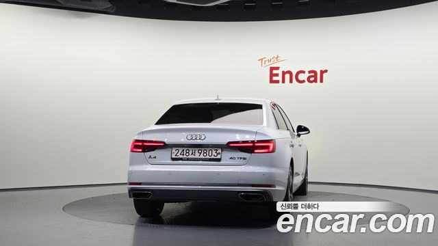 Audi A4 (B9) 40 TFSI Premium 2019 — фото 4
