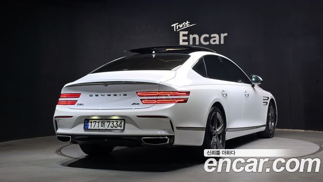 Genesis G80 (RG3) Gasoline 3.5 Turbo AWD 2023 — фото 2