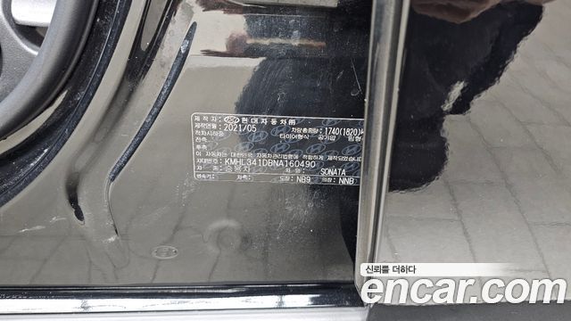 Hyundai Sonata (DN8) 2.0 LPG(rental car) Style 2022 — фото 27